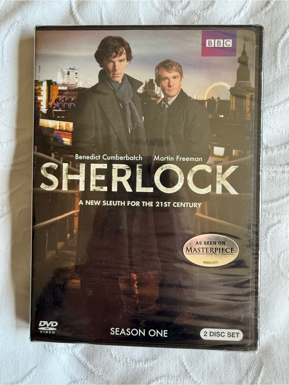 Unopened BBC Sherlock Season One DVD 2-Disc Set, Factory Sealed